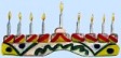 Hanukkah candle